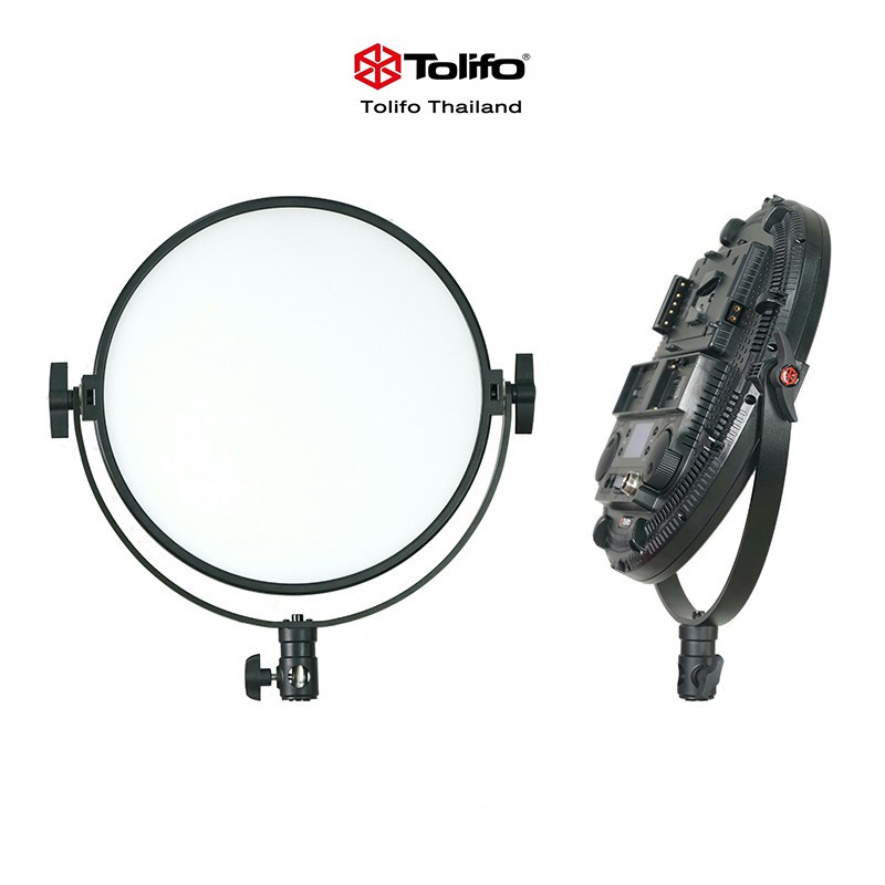 TOLIFO Studio LED Light R-S60B ไฟสตูดิโอ แสงนุ่มนวล ไฟต่อเนื่อง ด่วน ของมีจำนวนจำกัด