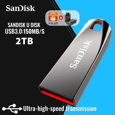 2TB SanDisk Pen Drive Cruzer Force Memory Card Original Thumb Drive Flash Drive Usb Drive Pendrive 2000GB