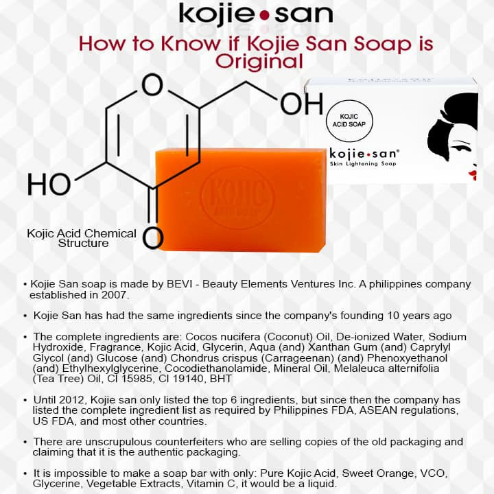 Kojie San Skin Lightening Soap 100g x 3pcs (300g) (Expiry Date 27 Sep