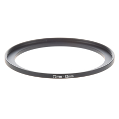 Camera Parts 72mm to 82mm Lens Filter Step Up Ring Adapter Black