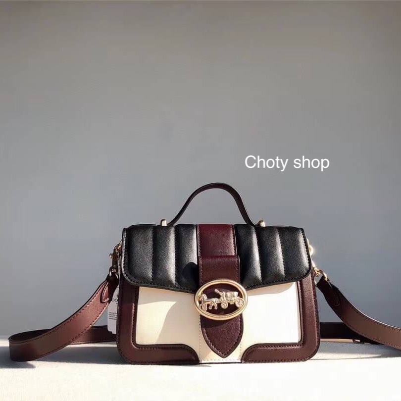 Coach Riley Top Handle 22 In Signature Lazada.co.th