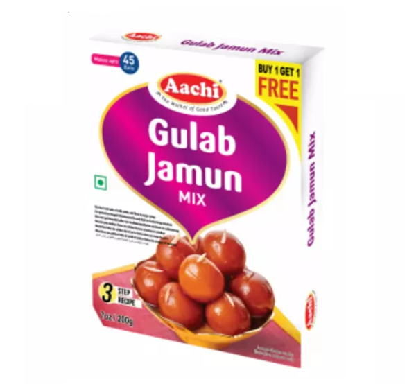 Aachi Gulab Jamun Mix 200g (buy 1 get 1)