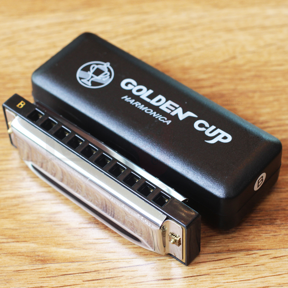 Golden Cup JH020 เมาท์ออแกน 20ช่อง ฮาโมนิก้า คีย์ C เม้าท์ออร์แกน