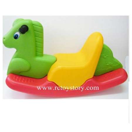 Rctoystory ม้าโยกเยก 3 สี ของเล่นสนาม (เขียว-แดง-เหลือง)