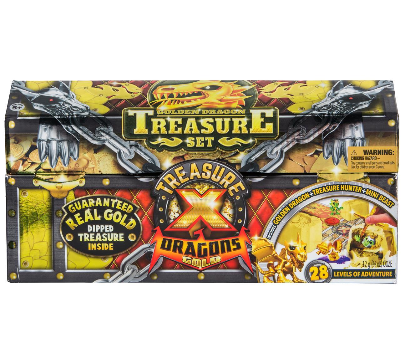 ของเล่นของสะสม Treasure X Series 2 Dragon Treasure Set