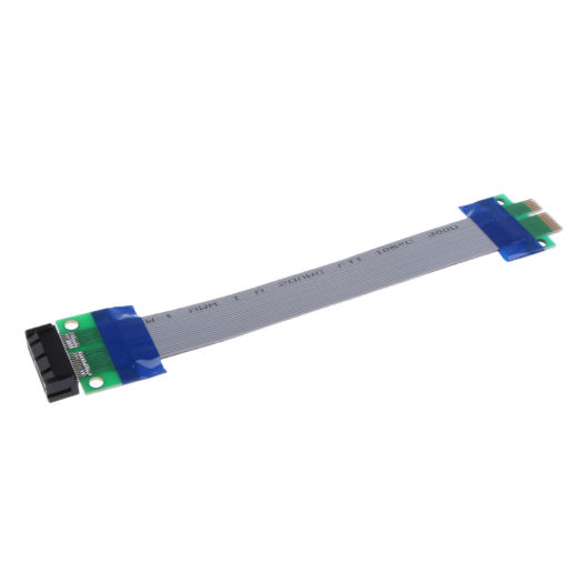Blesiya Dây Nối Dài Thẻ Riser Khe Cắm PCI-E 1X Dây Cáp Dẻo