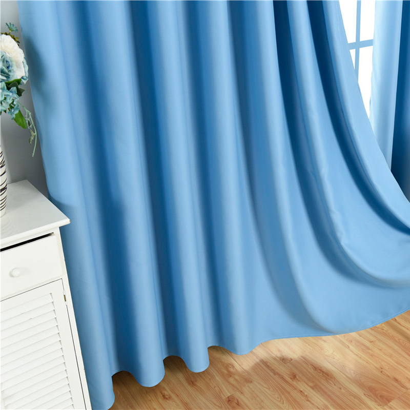 1 Panel Blackout Curtains Thermal Insulated with Grommet Curtains for Bedroom สี สีม่วง สี สีม่วงความกว้าง 100ความยาว 250