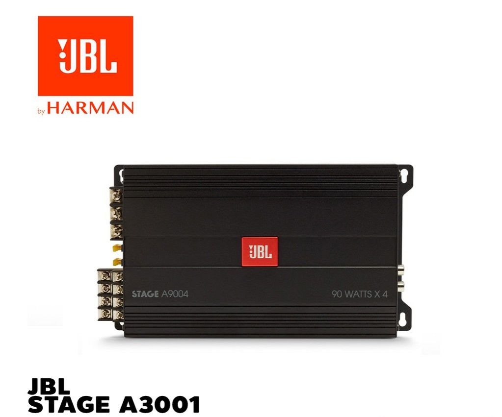 JBL STAGE A3001 เพาเวอร์แอมป์ เพาเวอร์ติดรถยนต์ เพาเวอร์คลาสดี CLASS D