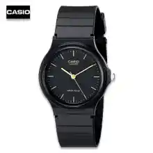 ภาพขนาดย่อของสินค้าVelashop นาฬิกาข้อมือ Casio Standard สีดำ สายเรซิ่น รุ่น MQ-24-1ELDF, MQ-24-1E, MQ24-1E, MQ-24, MQ24