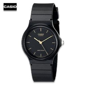 สินค้า Velashop นาฬิกาข้อมือ Casio Standard สีดำ สายเรซิ่น รุ่น MQ-24-1ELDF, MQ-24-1E, MQ24-1E, MQ-24, MQ24