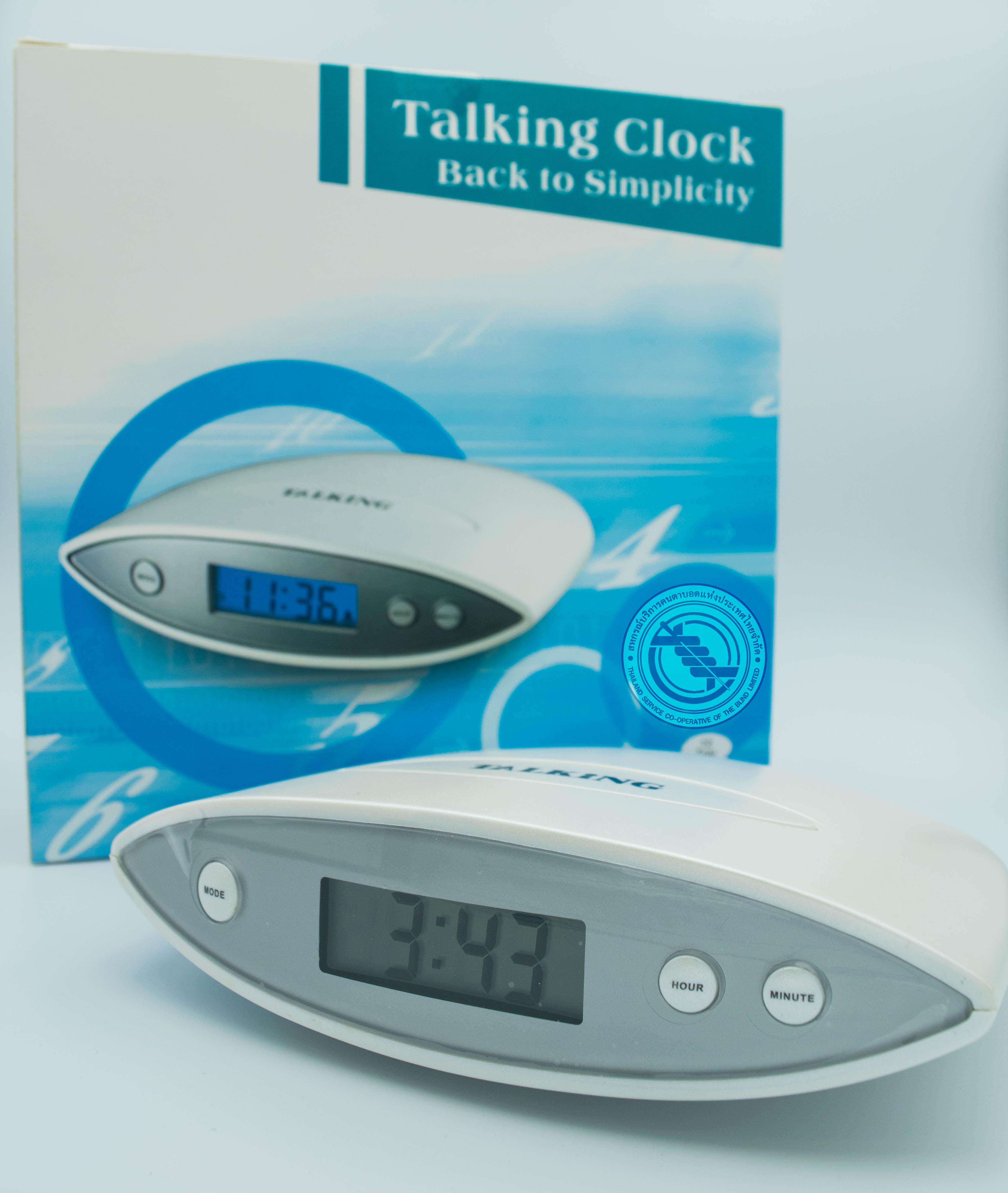 นาฬิกาตั้งโต๊ะ เสียงพูดภาษาไทย (Thai talking clock)