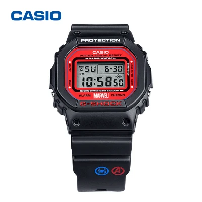 G-SHOCK DW-5600BB นาฬิกาข้อมือ นาฬิกาผู้ชาย รุ่น DW-5600BB-1DR สีดำสายเรซิน DW-5600BB-1