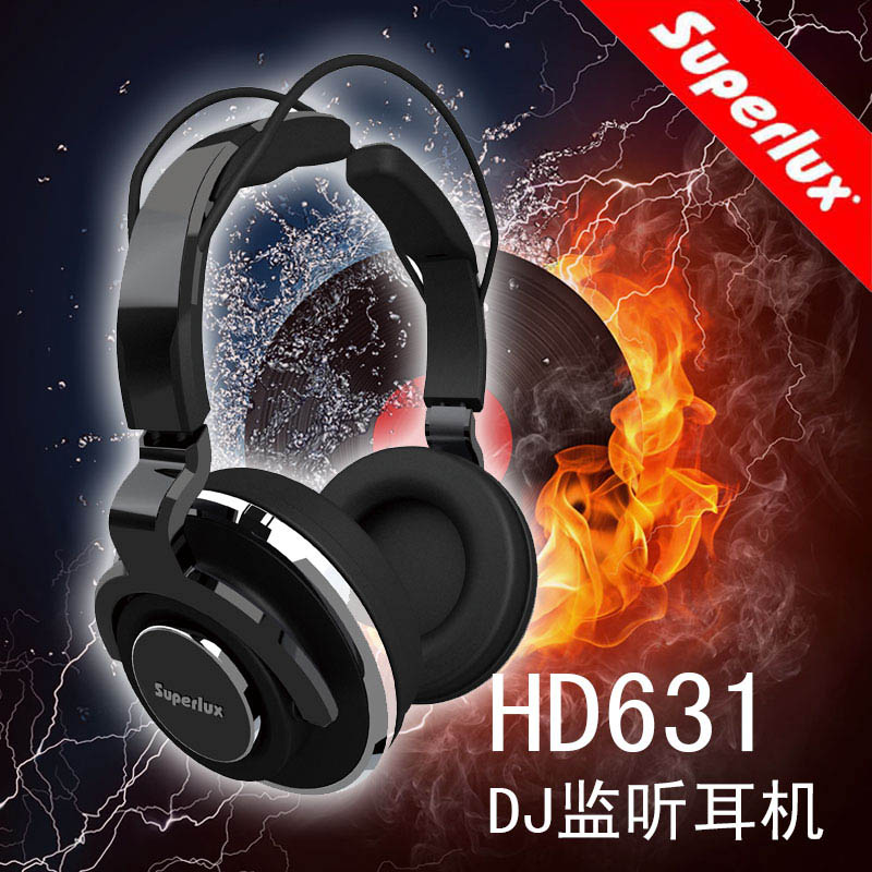 Superlux/Suba HD631 DJหูฟัง มืออาชีพระดับhifiเพลงเบสหนักชุดหูฟัง
