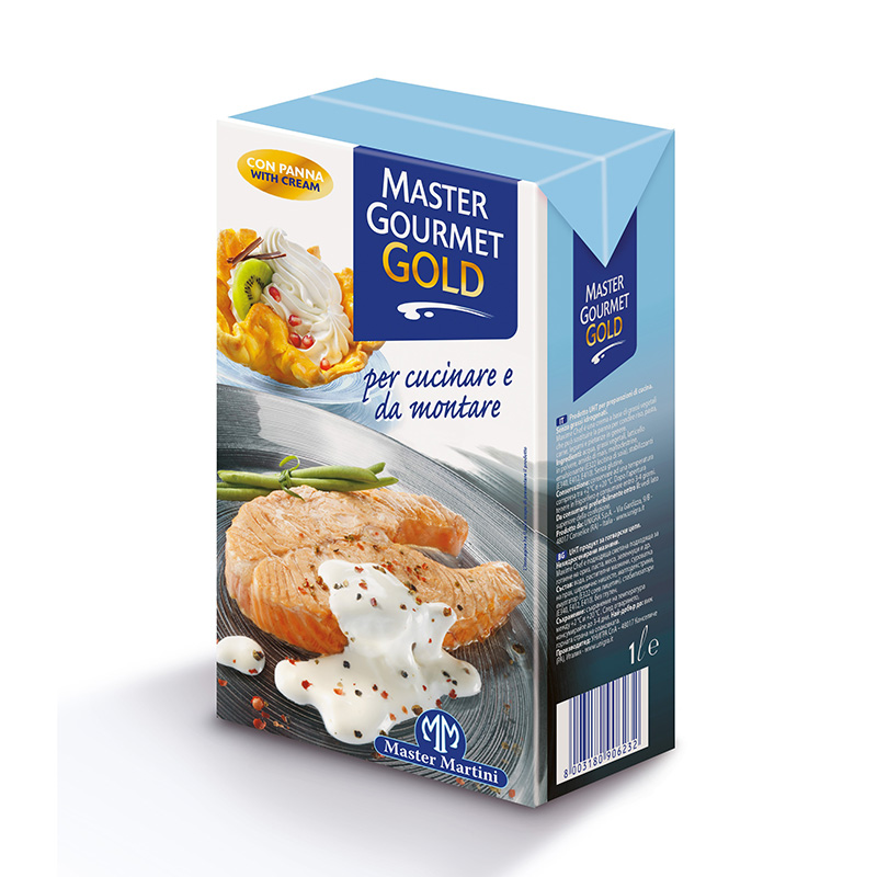 มาสเตอร์มาร์ตินี มาสเตอร์ กูร์เมต์ โกลด์ วิปปิ้งครีม 1 ลิตรMaster Martinique Master Gourmet Gold Whipped Cream 1 liter