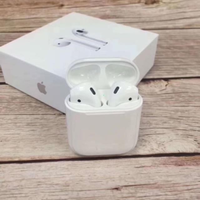 Air pod1:1งานเทียบแท้  รุ่นv2รองรับไวเร็จทั้งขนาดและเสียง(แถมเคสซิลิโคนกันกระแทรก1ชิ้น) -  BlakeEdwards - ThaiPick