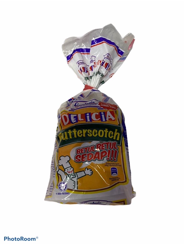 GARDENIA DELACIA ขนมปังปอนด์แถว BUTTER SCOTCH รสเนยสด 1แพค/บรรจุ400g ราคาพิเศษ พร้อมส่ง