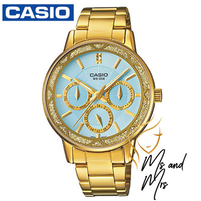ดูภาพ Casio Standard นาฬิกาข้อมือสุภาพสตรี สายแสตนเลส รุ่น LTP-2087G เพิ่มเติม Casio Standard นาฬิกาข้อมือสุภาพสตรี สายแสตนเลส รุ่น LTP-2087G