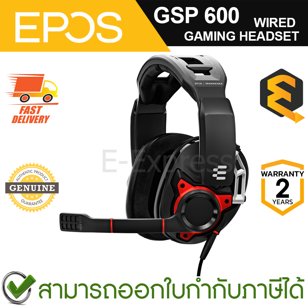 EPOS GSP 600 WIRED GAMING HEADSET (1000244) หูฟังเกมมิ่ง มีสาย ของ