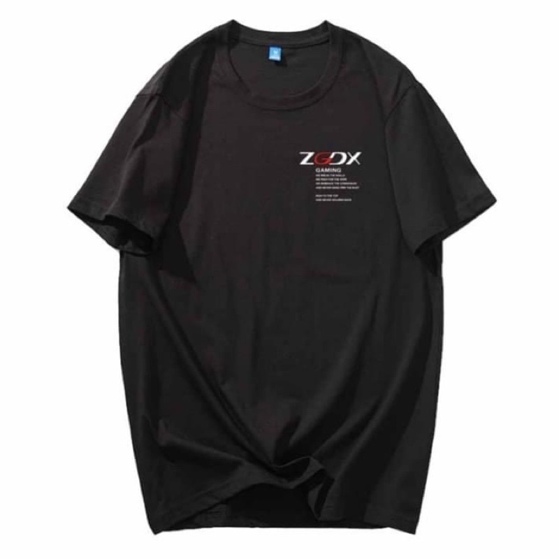 พร้อมส่ง S-M ️ZGDX เสื้อยืดผ้าคอตตอนคอกลมสีดำทีมZGDXสวีข่ายเฉิงเกอลู่ ...