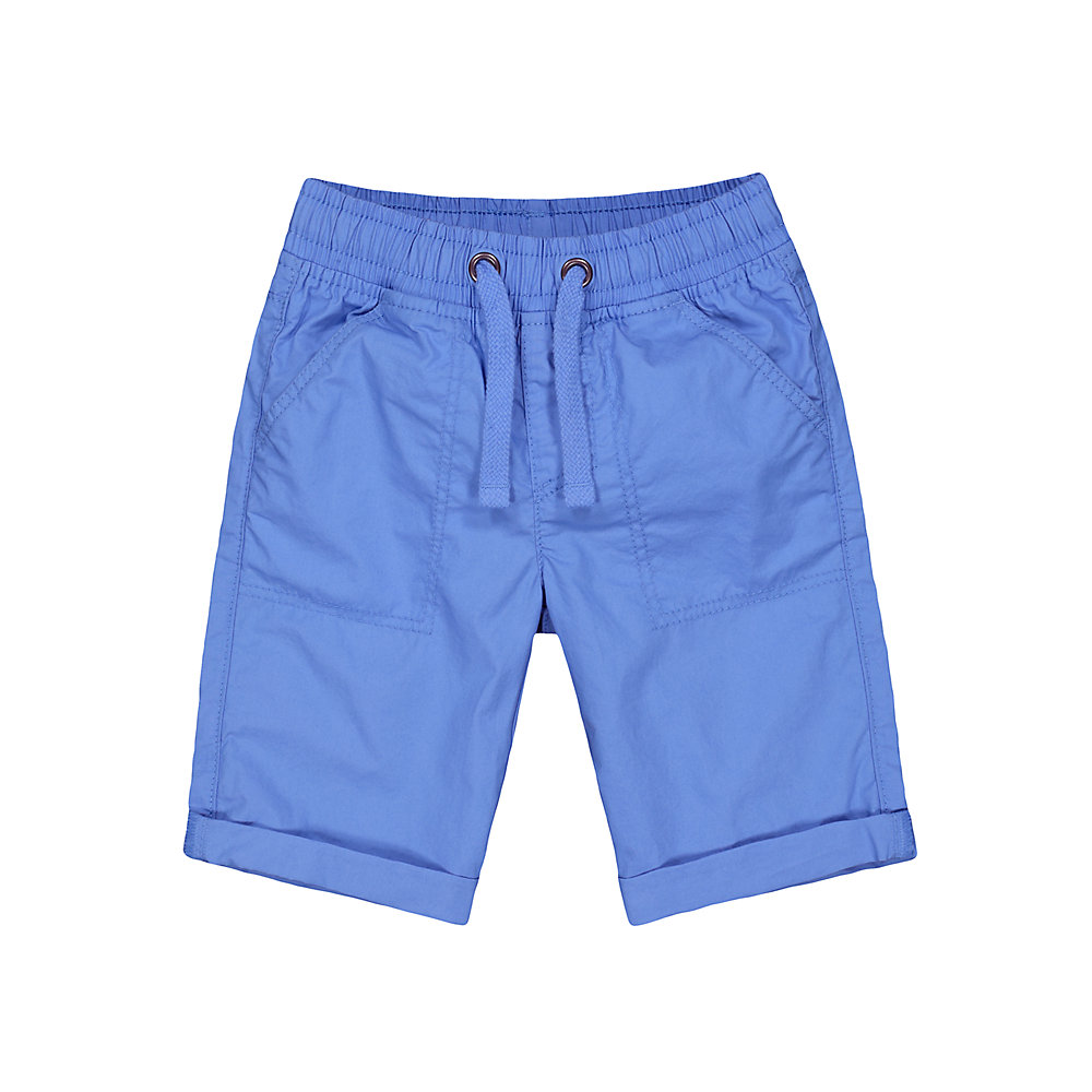 กางเกงขาสั้นเด็กผู้ชาย Mothercare blue poplin shorts VC574