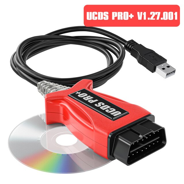 ZZOOI OBD2 Car accessories Diagnostic tool UCDS Pro+ UCDSYS with UCDS V1.26.008 Full License Software with 35 Tokens free shipping