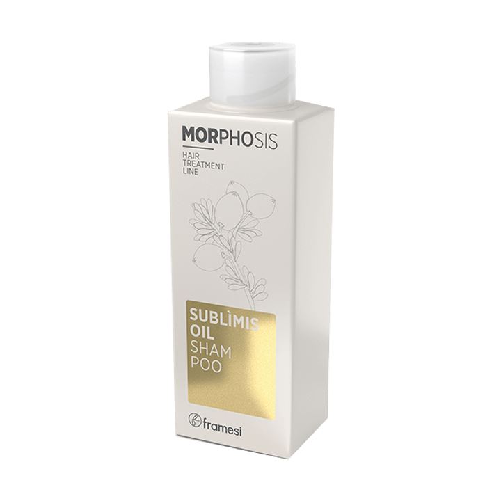 Framesi Morphosis Sublimis Oil Shampoo 250/1000 ml แชมพู Argan Oil เพื่อบำรุง และซ่อมแซมเส้นผม  ปริมาณ (มล.) 250