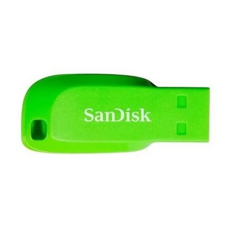 ภาพสินค้าSandisk Cruzer Blade 16GB - Electric Green (CZ50C-016GB35G) ( แฟลชไดร์ฟ usb Flash Drive ) จากร้าน Sandisk บน Lazada ภาพที่ 3