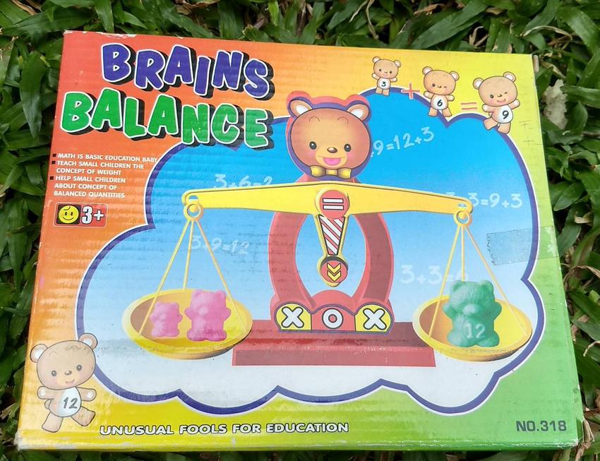 Brains balance  ตาชั่ง หมีน้อย