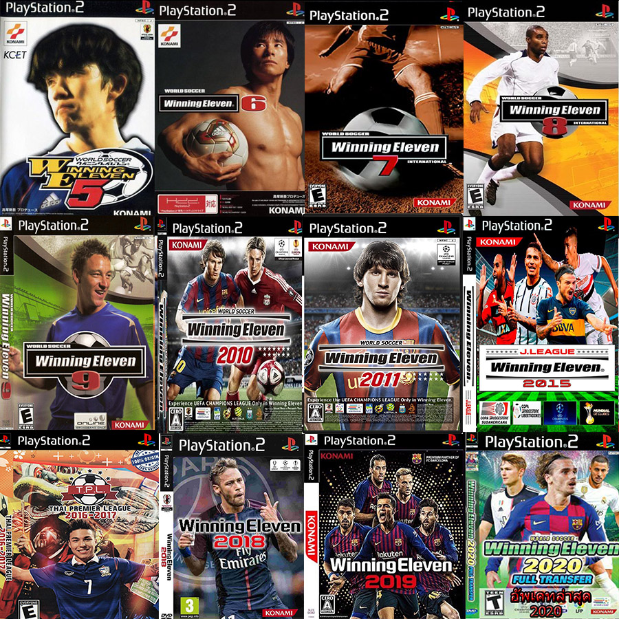 แผ่นเกมส์ PS2  WINNING ELEVEN ALL