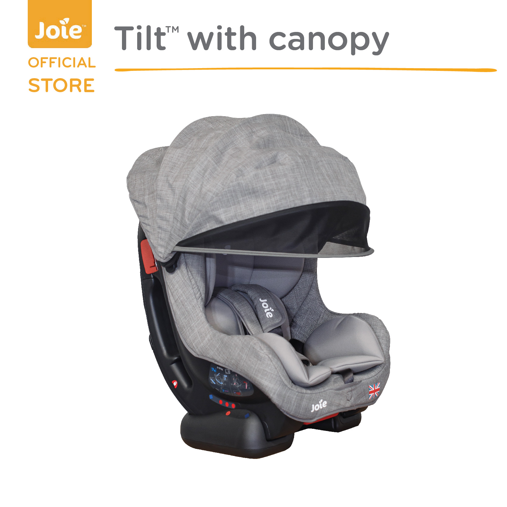 รายละเอียดสินค้า คาร์ซีท Joie รุ่น Tilt with Canopy (แรกเกิด
