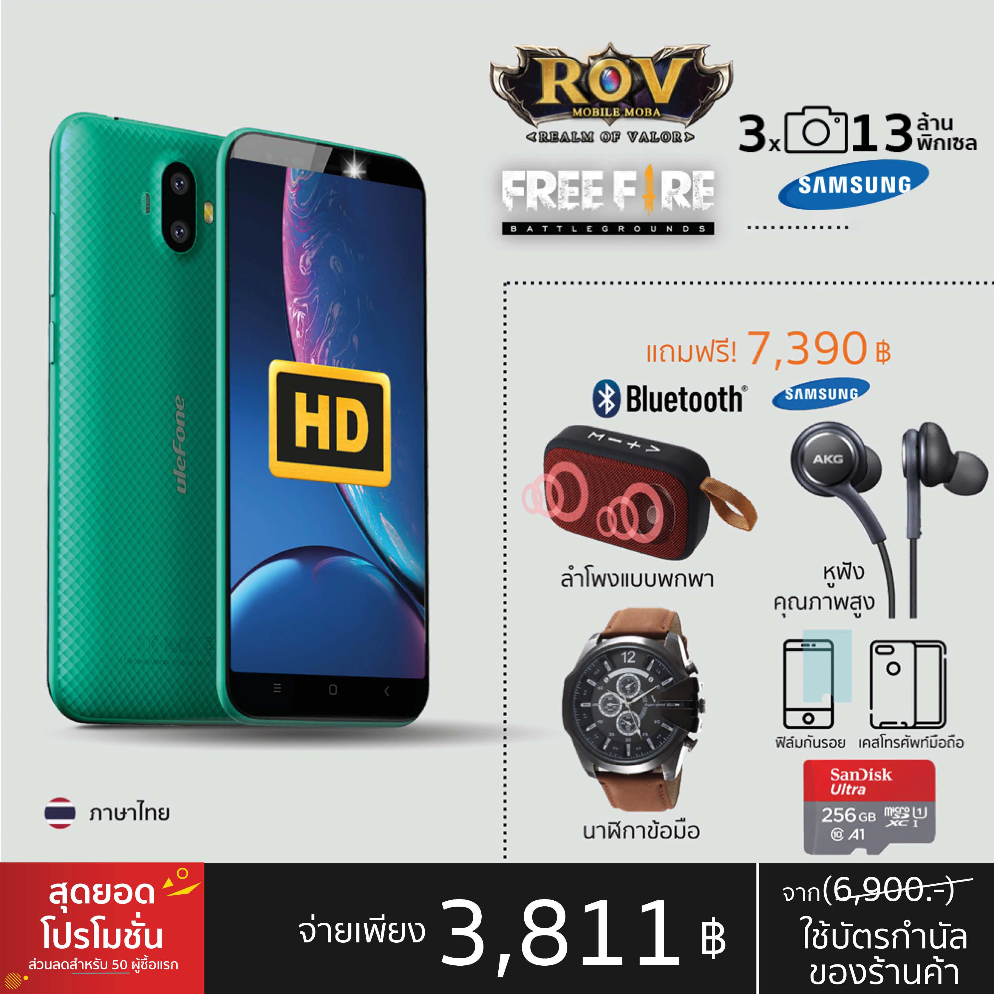 มือถือรุ่นใหม่ราคาถูก