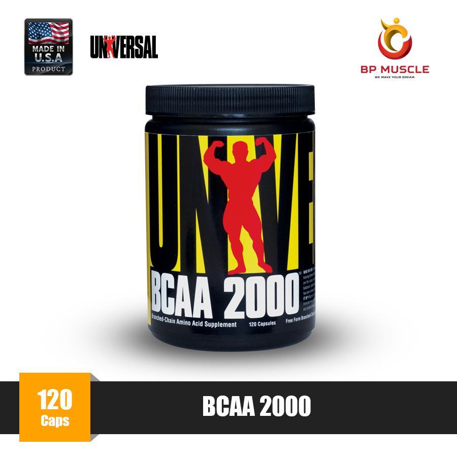 Universal Nutrition BCAA 2000 - 120 Capsules