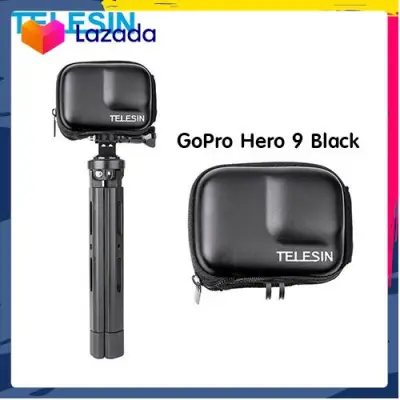 (ส่งฟรี)TELESIN เคสกระเป๋า GoPro 9 8 7 6 5 กระเป๋าเคส Gopro Hero 9 8 7 6 5 Protective Bag Case เคสโกโปร กระเป๋าเก็บกล้อง จัดเต็ม