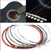 banbi Rainbow Colorful Color Strings for Acoustic Guitar Accessory