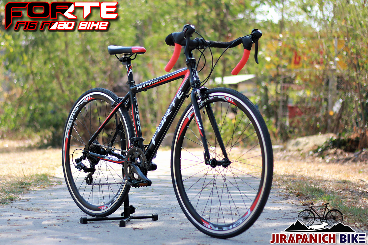 จักรยานเสือหมอบ FORTE (เกียร์มือตบ Shimano 14SP , ตัวถังอลูมิเนียมอัลลอยด์)