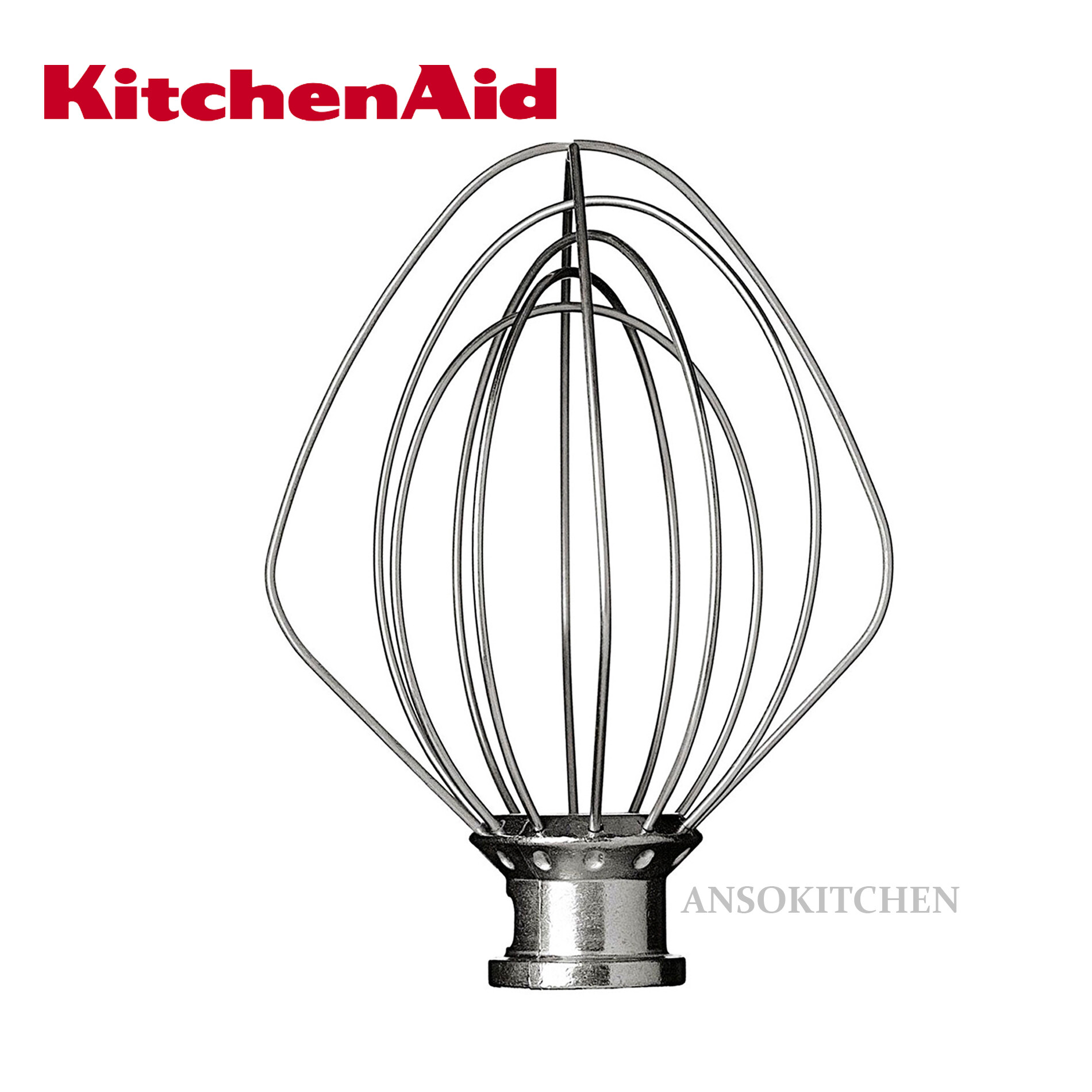 KitchenAid หัวตีตะกร้อ (Wire Whip) สำหรับเครื่องตีแป้ง / ผสมอาหาร รุ่น 5K5SS Heavy Duty Bowl-Lift Stand Mixer (5 qt./4.8L bowl )