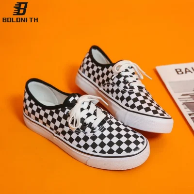BT Retro Hong Kong-flavored lazy one-foot canvas shoes