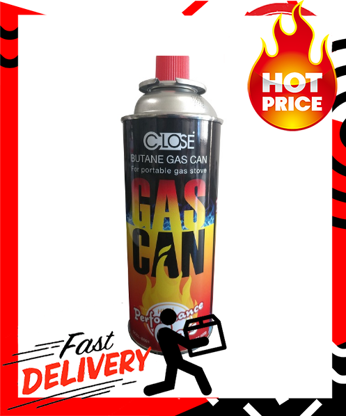 ((โปรโมชั่น)) CLOSE แก๊สกระป๋อง ขนาด 220กรัม  GCCL-B001 แดง-ดำ ของแท้ 100% ราคาถูก