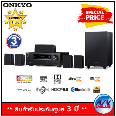 ONKYO รุ่น HT-S3910 โฮมเธียเตอร์ 5.1 Channel Home Theater By AV Value