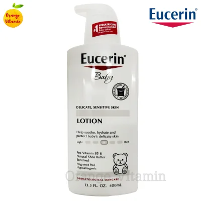 Eucerin, Baby, Lotion, Fragrance Free, 13.5 fl oz (400 ml)