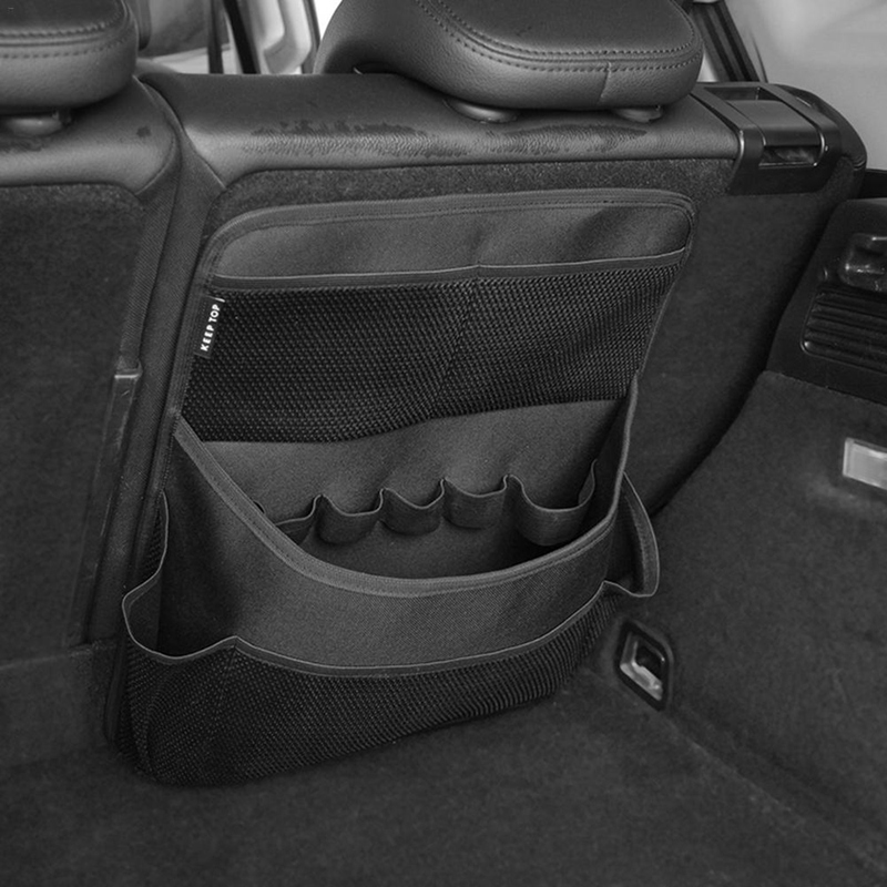 Universal Car Back Seat Storage Bag Auto Trunk Organizer Oxford Cloth Seat Hang Bag for SUV Vehicle Truck