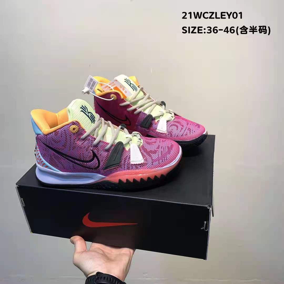 NIKENikeNike2021 ฤดูร้อนใหม่KYRIE7 EPโอเว่น7รุ่นชายและหญิงรองเท้าต่อสู้บาสเกตบอล