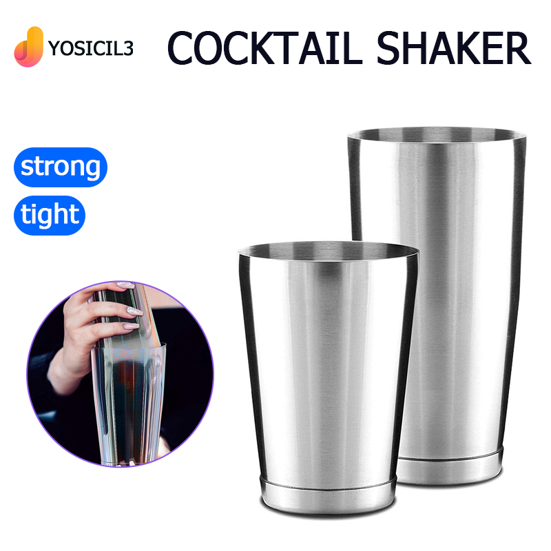 Premium Cocktail Shaker SetPiece Pro Boston Shaker Set. Unweighted