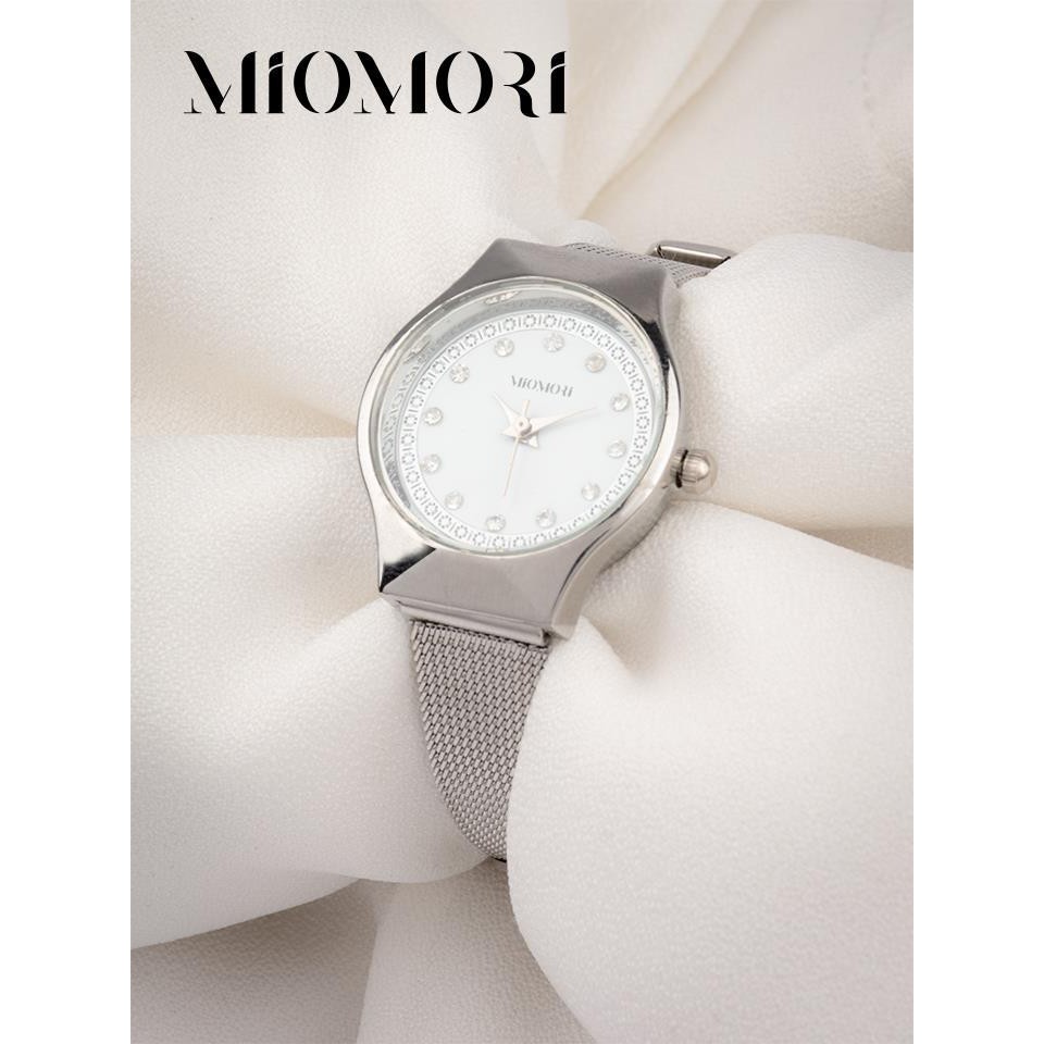 นาฬิกาข้อมือ สำหรับผู้หญิง นาฬิกาแฟชั่น MIOMORI Bling Watch