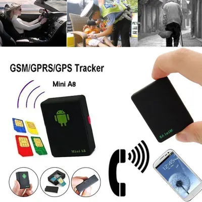 【การจัดส่งในประเทศไทย】Global Locator Real Mini Time Car Kid A8 Gsm/Gprs/Gps Tracking Tracker