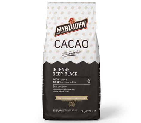 Van Houten Cocoa Powder - Deep Black 1 kg.