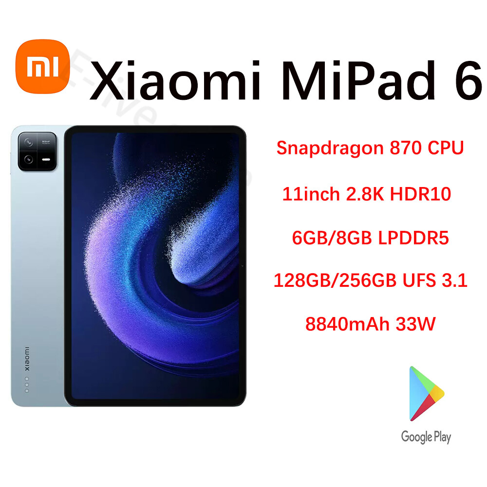  Xiaomi Pad 6 WiFi Version 11 inches 144Hz 8840mAh