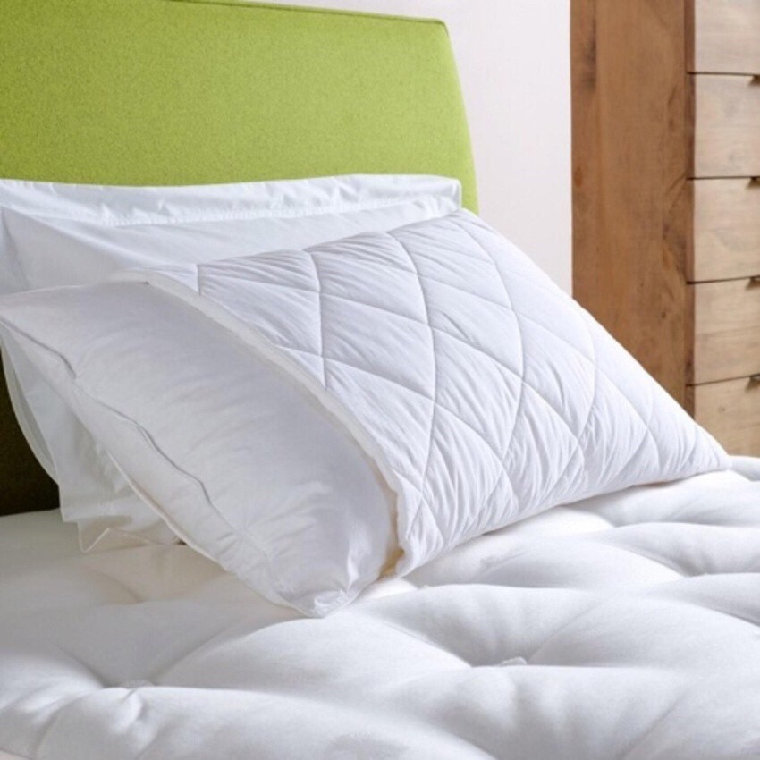 NT Luxury Pillow Protector คู่ละ 350 (2ใบ)ปลอกรองกันเปื้อนหมอนพร้อมซิปในตัวซิปกว้างเต็มใบ