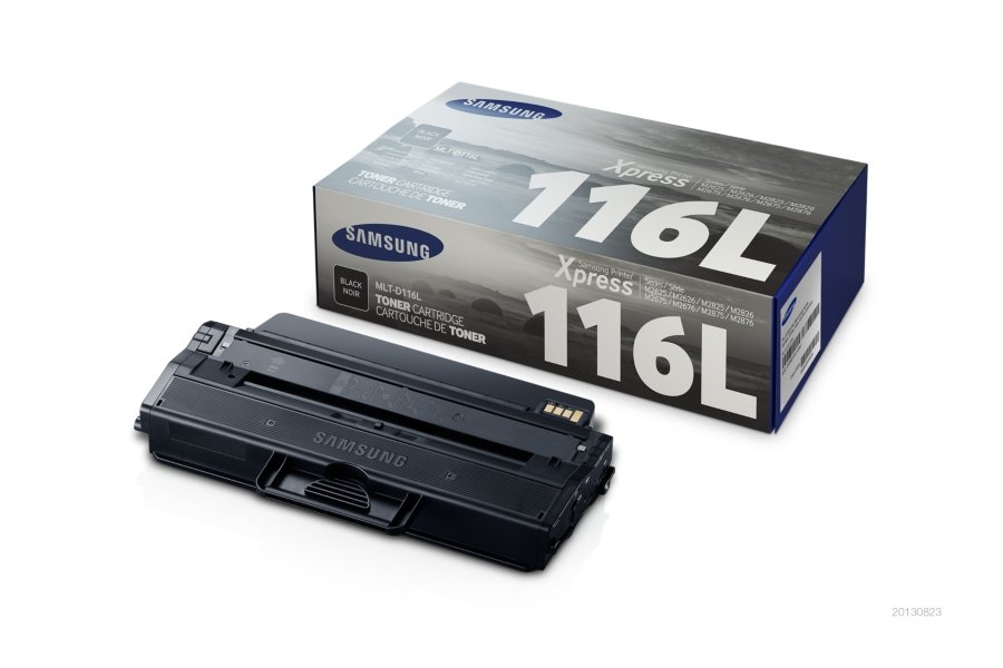 Samsung 116L ตลับหมึกโทนเนอร์ สีดำ ของแท้ Black Original Toner Cartridge (MLT-D116L) (SU838A)