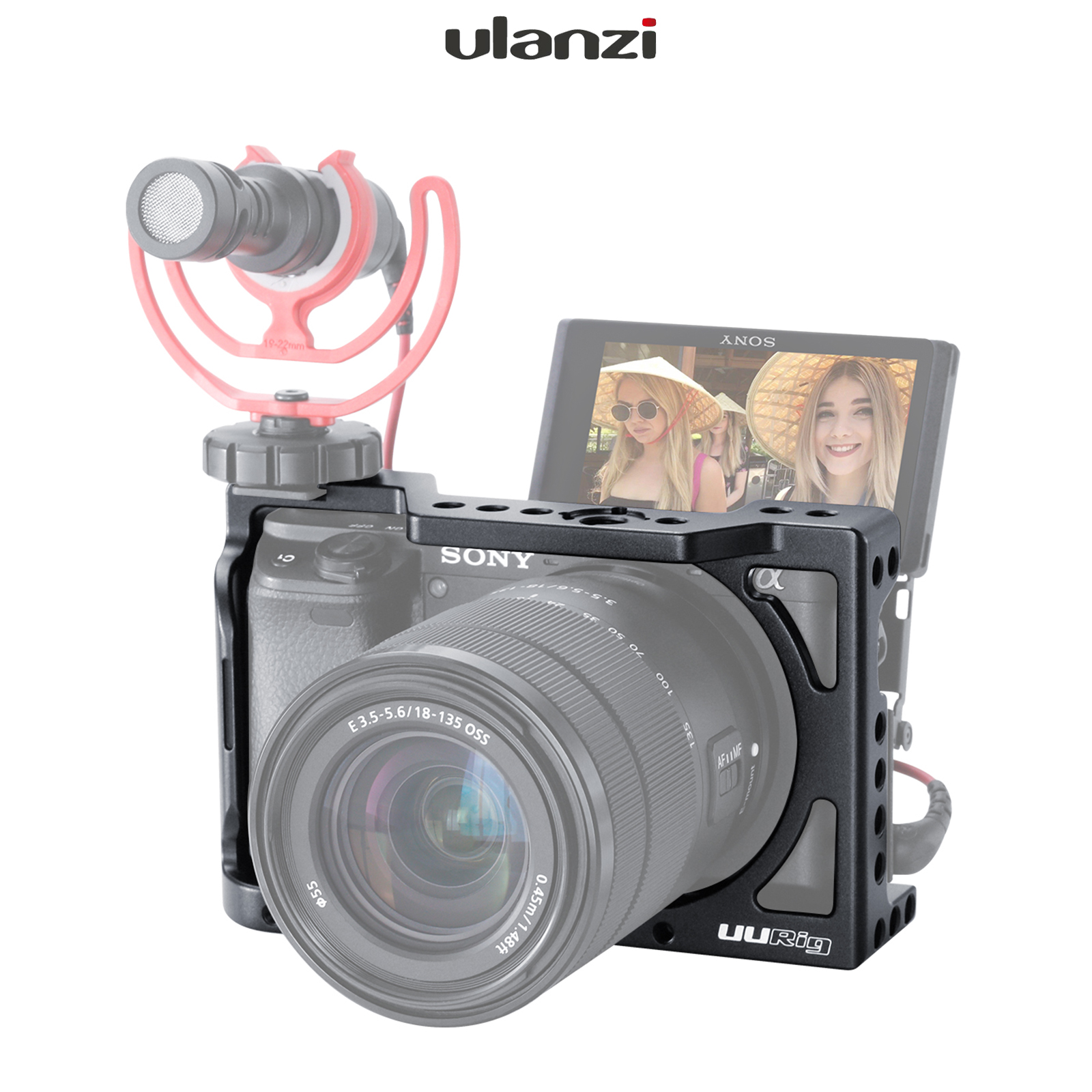 ULANZI UURig R008 Metal Camera Cage for Sony Alpha A6400